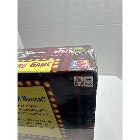 Disney Channel High School Musical DVD Board Game 2006 Mattel NEW Free Ship - Picture 5 of 7